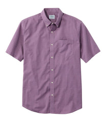 Men's Wrinkle-Free Kennebunk Sport Shirt, Traditional Fit Short-Sleeve Check | L.L.Bean discount