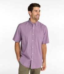 Men's Wrinkle-Free Kennebunk Sport Shirt, Traditional Fit Short-Sleeve Check | L.L.Bean discount