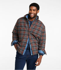 Men's Sherpa-Lined Scotch Plaid Shirt, Slightly Fitted | L.L.Bean sale