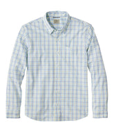 Men's Comfort Stretch Performance® Shirt, Long-Sleeve, Slightly Fitted Untucked Fit, Plaid | L.L.Bean sale