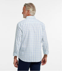 Men's Comfort Stretch Performance® Shirt, Long-Sleeve, Slightly Fitted Untucked Fit, Plaid | L.L.Bean sale