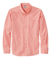 Men's Comfort Stretch Performance® Shirt, Long-Sleeve, Slightly Fitted Untucked Fit | L.L.Bean on sale
