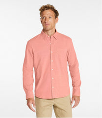 Men's Comfort Stretch Performance® Shirt, Long-Sleeve, Slightly Fitted Untucked Fit | L.L.Bean on sale
