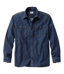 Men's BeanFlex® Denim Shirt, Traditional Untucked Fit | L.L.Bean near me
