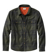 Men's Maine Guide Lightweight Lined Wool Field Shirt, Plaid | L.L.Bean discount