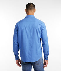 Men's Lakewashed Twill Shirt, Traditional Untucked Fit | L.L.Bean on sale