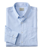 Men's Comfort Stretch Oxford Shirt, Traditional Untucked Fit, Stripe | L.L.Bean near me