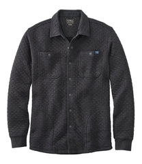 Men's Quilted Sweatshirts, Snap Overshirt | L.L.Bean for sale