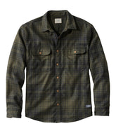 Men's Maine Guide Lightweight Wool Field Shirt, Plaid | L.L.Bean outlet