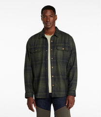 Men's Maine Guide Lightweight Wool Field Shirt, Plaid | L.L.Bean outlet