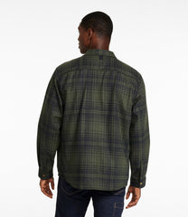 Men's Maine Guide Lightweight Wool Field Shirt, Plaid | L.L.Bean outlet