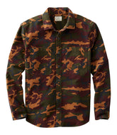 Men's Bean's Moleskin Shirt, Slightly Fitted Untucked Fit, Print | L.L.Bean online