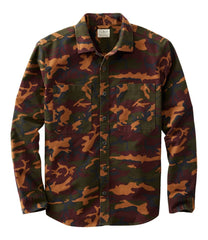 Men's Bean's Moleskin Shirt, Slightly Fitted Untucked Fit, Print | L.L.Bean online