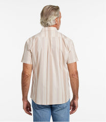 Men's Signature Stretch Poplin Shirt, Short-Sleeve, Slim Fit | L.L.Bean on sale