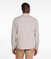 Men's Stonecoast Hemp Shirt, Long-Sleeve, Slightly Fitted Untucked Fit, Stripe | L.L.Bean for sale