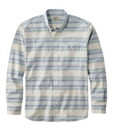 Men's Comfort Stretch Chambray Shirt, Traditional Untucked Fit, Long-Sleeve, Stripe | L.L.Bean near me
