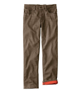 Men's BeanFlex® Jeans, Standard Athletic Fit, Fleece-Lined | L.L.Bean outlet