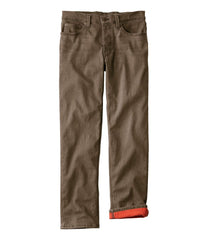 Men's BeanFlex® Jeans, Standard Athletic Fit, Fleece-Lined | L.L.Bean outlet