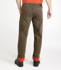 Men's BeanFlex® Jeans, Standard Athletic Fit, Fleece-Lined | L.L.Bean outlet