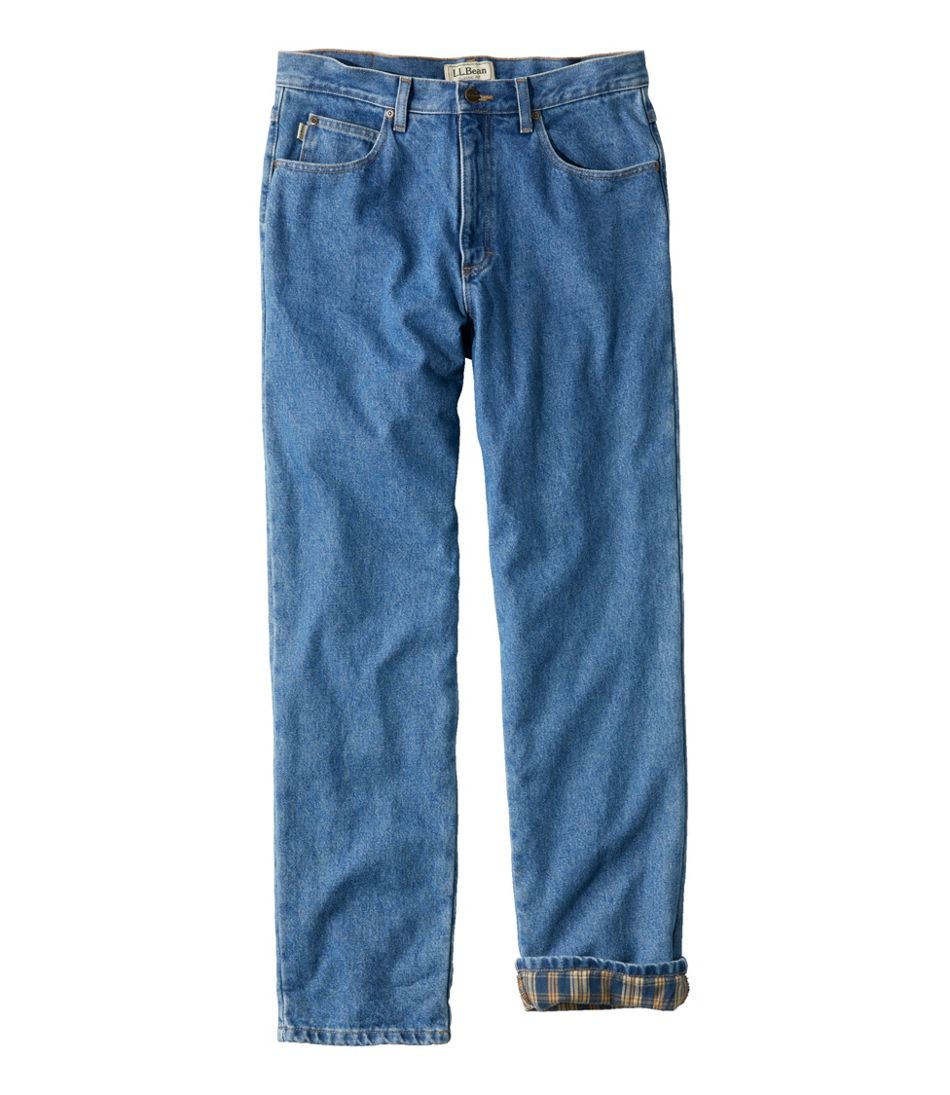 Men's Double L® Jeans, Classic Fit, Flannel-Lined | L.L.Bean sale