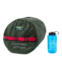 Adults' L.L.Bean Flannel Lined Camp Sleeping Bag, 20° | L.L.Bean online