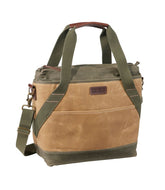 Insulated Waxed-Canvas Tote, Medium | L.L.Bean for sale