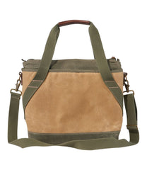 Insulated Waxed-Canvas Tote, Medium | L.L.Bean for sale