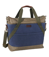 Insulated Waxed-Canvas Tote, Large | L.L.Bean discount