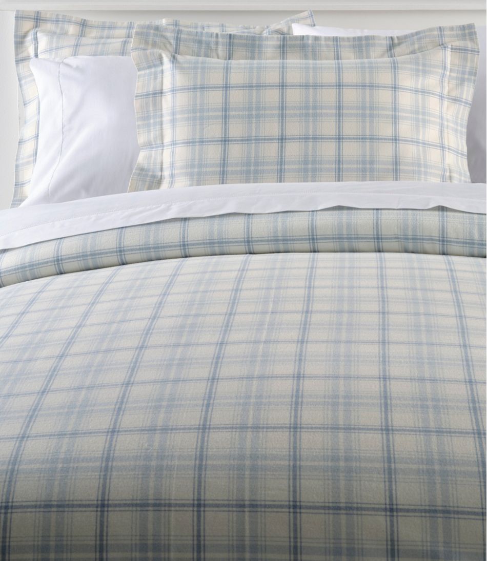 Ultrasoft Comfort Flannel Comforter Cover Collection, Plaid | L.L.Bean for sale