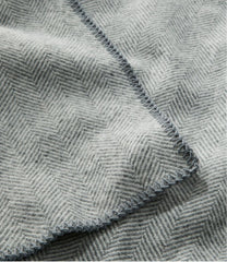 Washable Wool Blanket, Herringbone | L.L.Bean sale