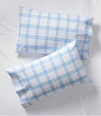 280-Thread-Count Pima Percale Sheet Collection, Windowpane | L.L.Bean for sale