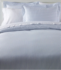 Premium Egyptian Percale Comforter Cover Collection, Stripe | L.L.Bean outlet