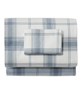 Organic Flannel Sheet Collection, Plaid | L.L.Bean for sale