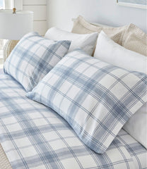 Organic Flannel Sheet Collection, Plaid | L.L.Bean for sale