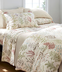 Botanical Floral Flannel Comforter Cover Collection | L.L.Bean on sale