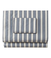 Sunwashed Percale Sheet Collection, Stripe | L.L.Bean discount