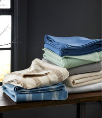 Organic Cotton Blanket, Stripe | L.L.Bean online