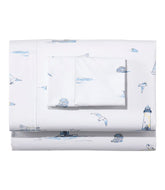 Nautical Boats Percale Sheet Collection | L.L.Bean sale