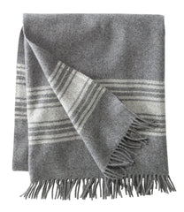 Washable Wool Throw, Striped | L.L.Bean on sale