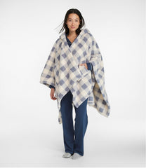 Cozy Sherpa Wearable Throw, Plaid | L.L.Bean discount