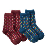 Kids' Sweater Weather Socks, 2-Pack | L.L.Bean online