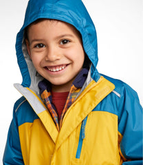 Kids' Trail Model Rain Jacket, Colorblock | L.L.Bean for sale