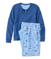 Women's Cozy PJ Set, Print | L.L.Bean on sale