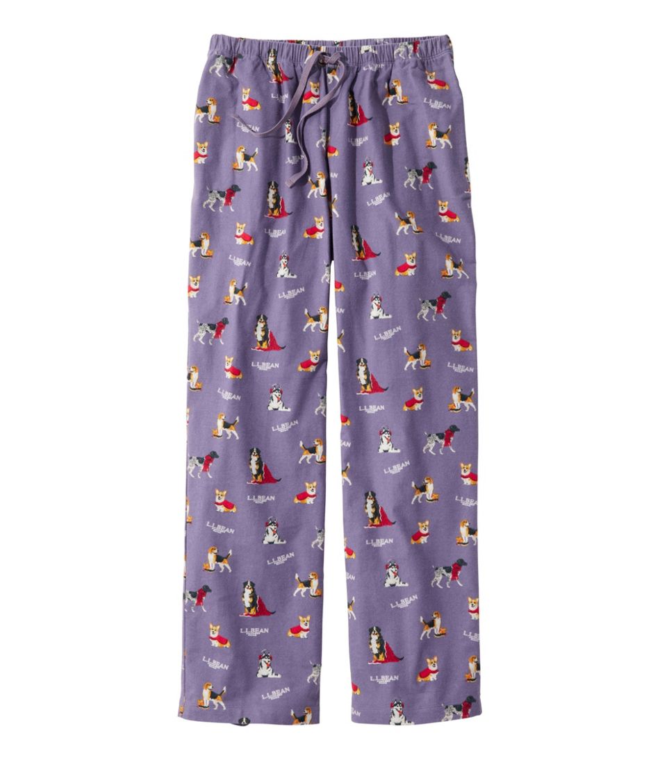 Women's L.L.Bean Flannel Sleep Pants, Print | L.L.Bean sale