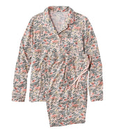Women's Super-Soft Shrink-Free Pajama Set, Button-Front | L.L.Bean on sale