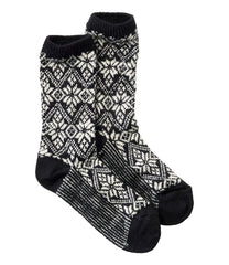Adults' Smartwool Everyday Traditional Snowflake Crew Socks | L.L.Bean outlet