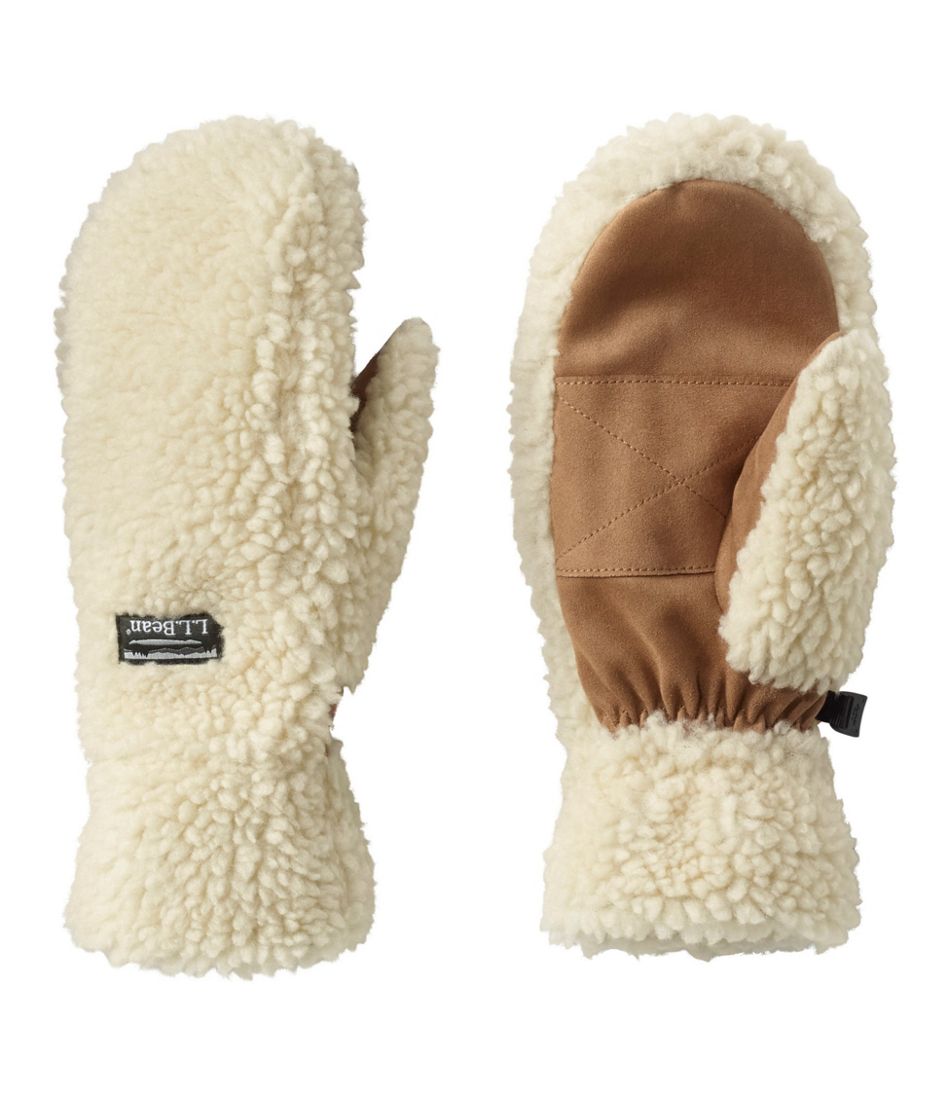 Women's Mountain Pile Fleece Mittens | L.L.Bean online