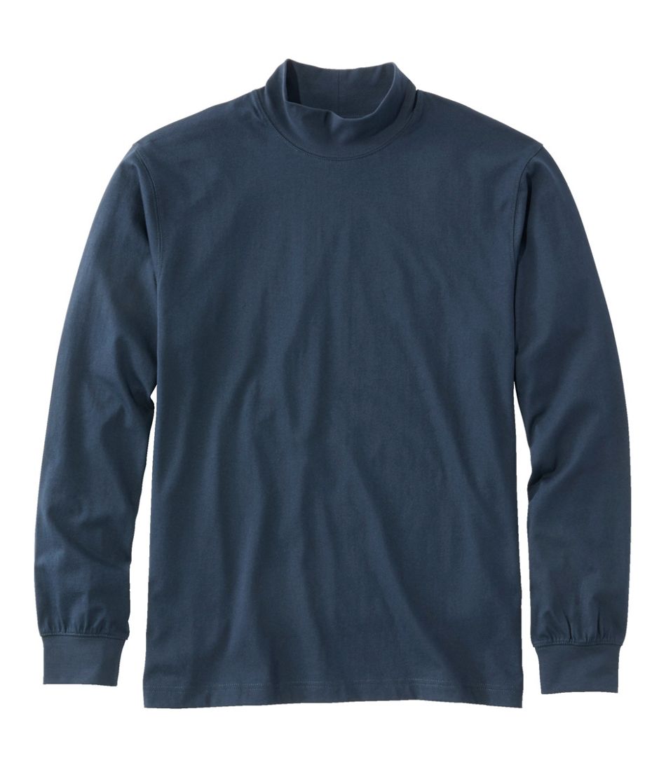 Men's Carefree Unshrinkable Mockneck Shirt | L.L.Bean sale