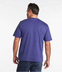 Men's Carefree Unshrinkable Tee with Pocket, Traditional Fit | L.L.Bean for sale