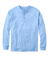 Men's Carefree Unshrinkable Tee, Traditional Fit, Long-Sleeve Henley | L.L.Bean on sale